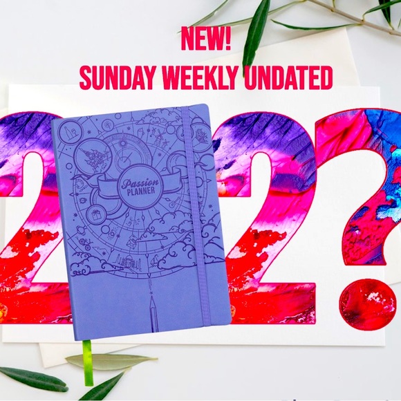 NEW!! SUNDAY WEEKLY UNDATED - PURPLE - Picture 6 of 6